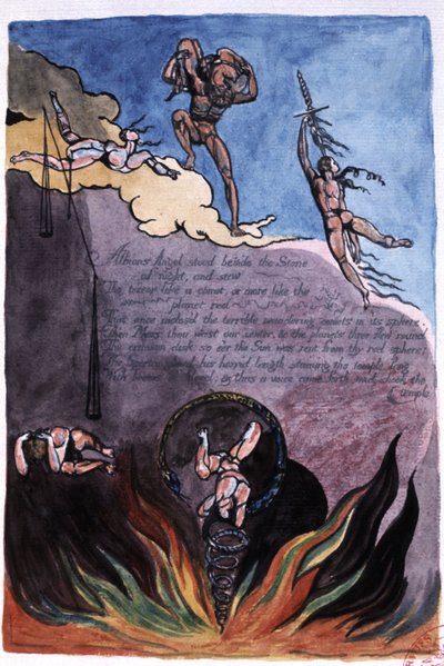 アルビオンエンジェル 作： William Blake