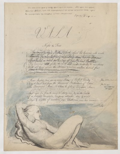 「四ゾア」の始まり 作： William Blake
