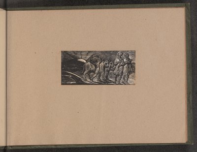 鋤と牛を連れて嬉しそうに帰る少年 作： William Blake