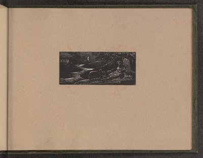 夜に休むコリネット 作： William Blake