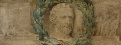 デモステネス（テンペラ、キャンバス） 作： William Blake