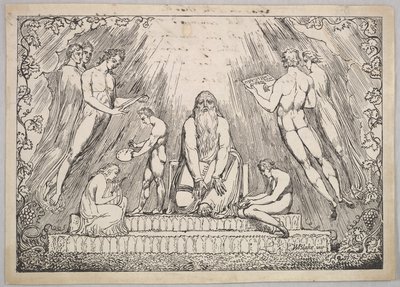 エノク、1806-7。 作： William Blake