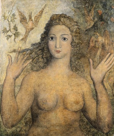 鳥に名前をつけるイヴ 作： William Blake