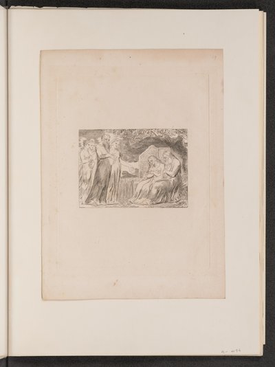 すべての人はまた彼に一銭を与えた 作： William Blake