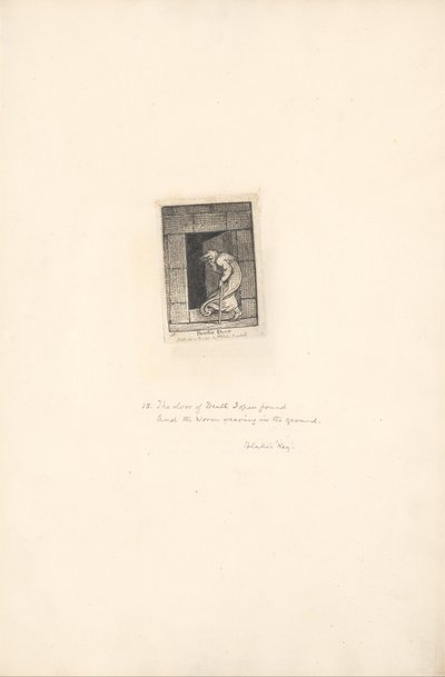 男女のために-パラダイスの門、プレート17、死の扉 作： William Blake