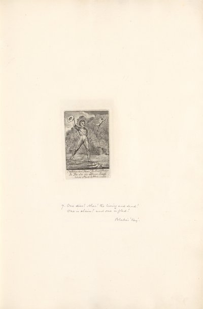 男女のために-パラダイスの門、プレート9、ああ！ 作： William Blake