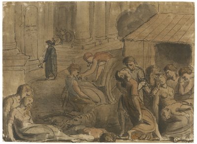 ロンドンの大疫病c。 1779 作： William Blake