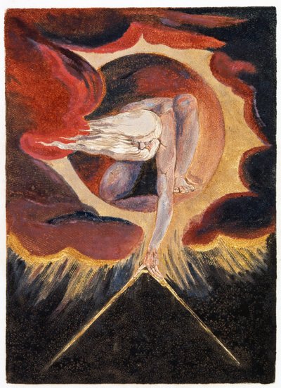 ランベスの「ヨーロッパ：予言」のイラスト 作： William Blake