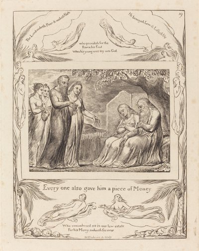 就職チャリティー 作： William Blake