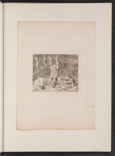 ヨブの絶望 作： William Blake