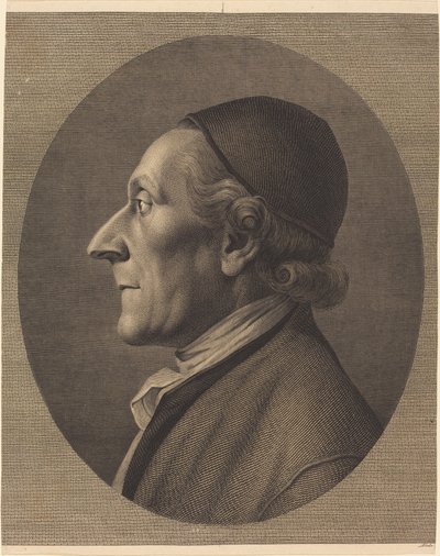 ジョン・カスパー・ラベイター、17871801年。 作： William Blake