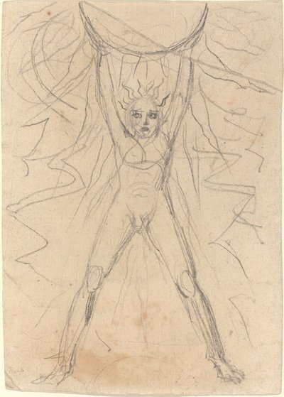 Los Supporting the Sun [直訳] 作： William Blake