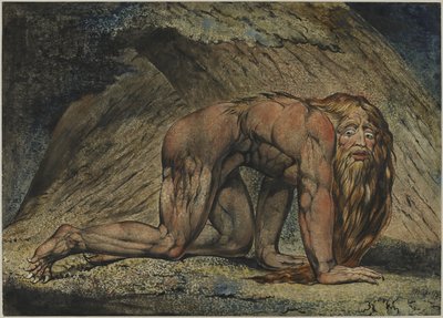 ネブカドネザル 作： William Blake