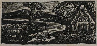 サブリナの銀色の洪水（『バージルの牧歌』より 作： William Blake