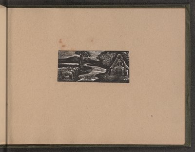 サブリナの銀色の洪水」、1821年。 作： William Blake