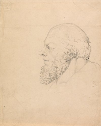 先見の明のあるソクラテス 作： William Blake
