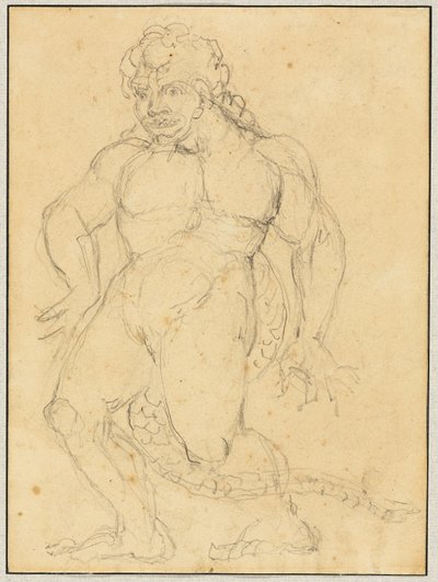 アニェロ・ブルネレスキの人物像の研究 作： William Blake