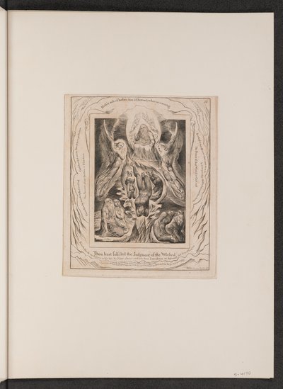 サタンの堕落 作： William Blake