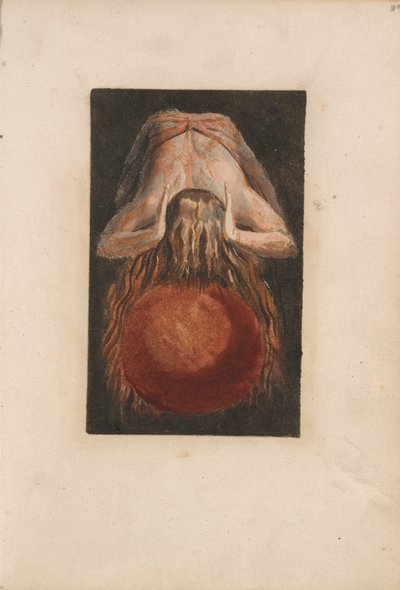 ウリゼンの最初の本、プレート11（ベントレー17） 作： William Blake