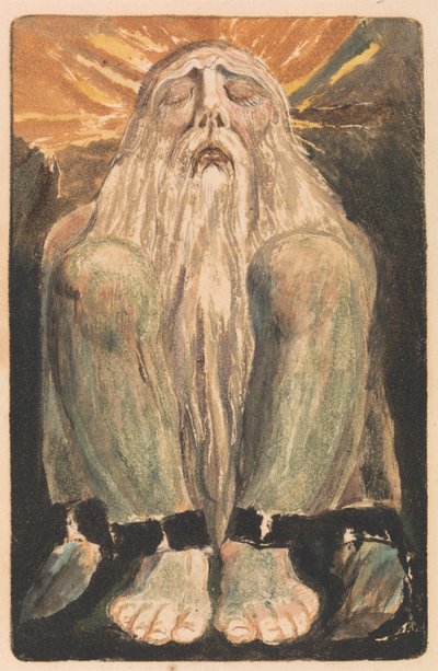 ウリゼンの最初の本、プレート12（ベントレー22） 作： William Blake