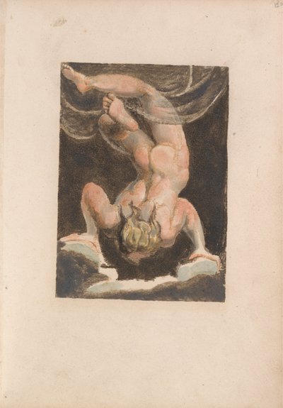 ウリゼンの最初の本、プレート15（ベントレー14） 作： William Blake