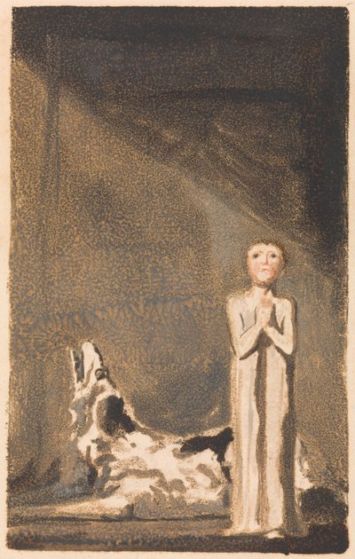 ウリゼンの最初の本、プレート24（ベントレー26） 作： William Blake