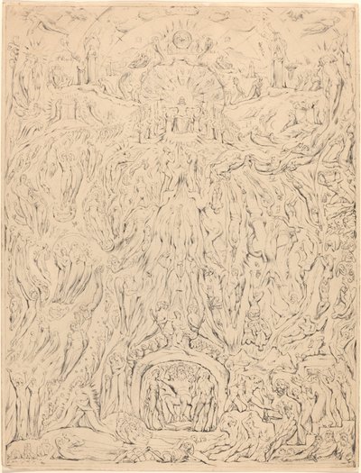 最後の審判 作： William Blake