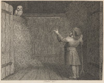 A Coruja e o Fazendeiro 作： William Blake