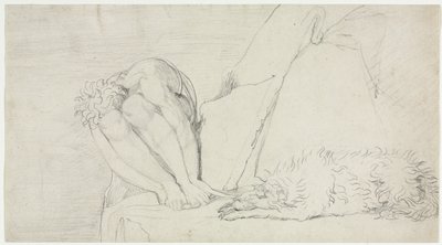 死の思想だけで、恐怖は破壊される、c。 1795年。 作： William Blake