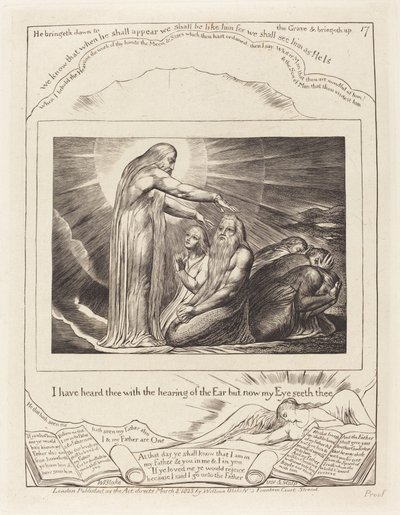 神のビジョン 作： William Blake