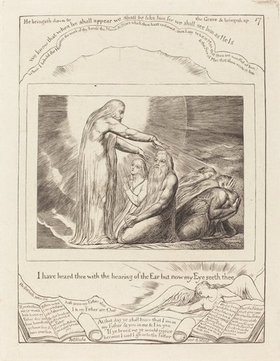 神のビジョン 作： William Blake