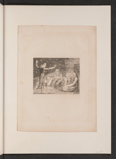 エリフの怒り 作： William Blake