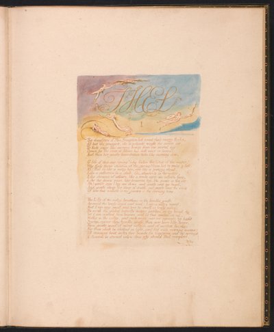 ムネセラフィムの娘たち 作： William Blake