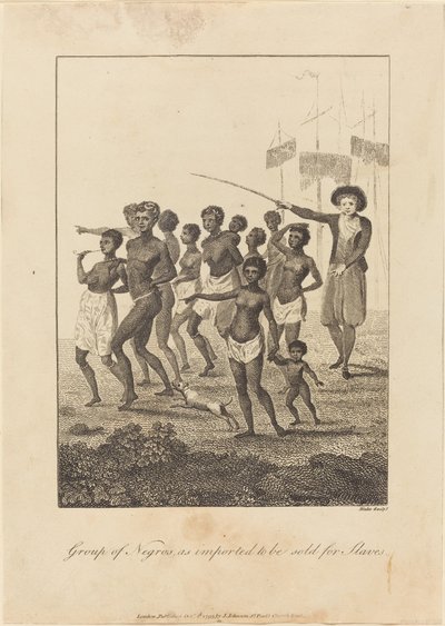 Group of Black, as imported to be sold for Slaves   1230374   ja       japanese Successfully Translated  Original: View of the mascaret of the Seine to Caudebec-en-Caux (Caudebec en Caux) in the Seine Maritime, Normandie (the Tidal bore of Seine river a Ca 作： William Blake after John Gabriel Stedman