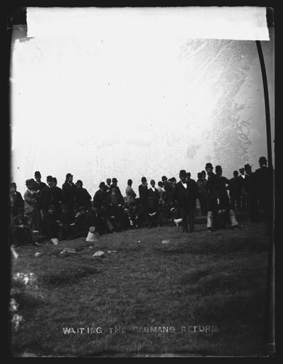フェリー ロードとタフ川の間のホテル デ マール、カーディフ、1893 年。 作： William Booth