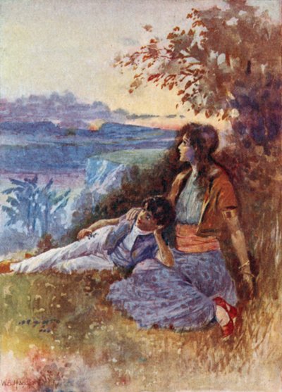 ウィリアム・ベックフォード作「ヴァセック、アラビア物語」のイラスト（カラーリソ） 作： William Bradshaw Handforth