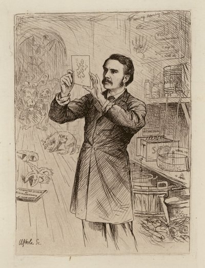 ジェームズ・コッサー・イーワート自然史教授（エングレーヴィング） 作： William Brassey (after) Hole
