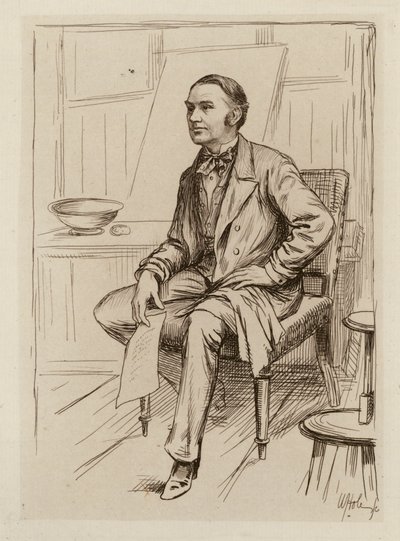 トーマス・アナンデール、臨床外科教授（エングレーヴィング） 作： William Brassey (after) Hole