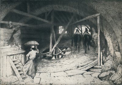 ガリレイ製粉機、19世紀後半から20世紀初頭、1922年。 作： William Brassey Hole
