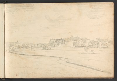 Castelo de Powderham 作： William Brockedon