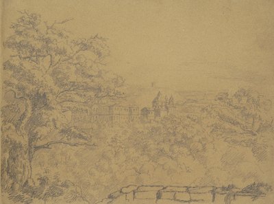 Recto: Paisagem Rural com Mosteiro 作： William Brockedon