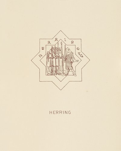 ニシン、1878 作： William Burges