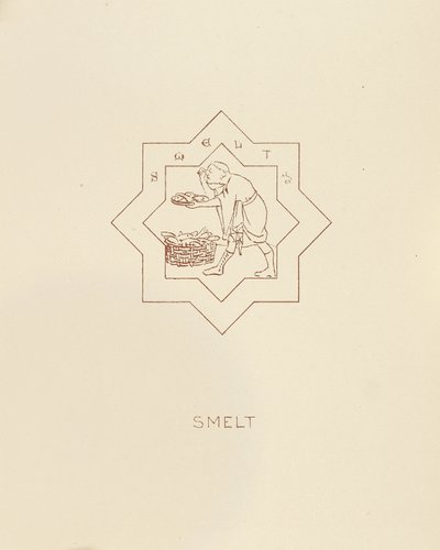 ワカサギ、1878 作： William Burges