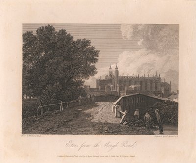 Eton, da estrada de Slough 作： William Byrne