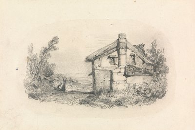 風景の中のコテージ 作： William Callow