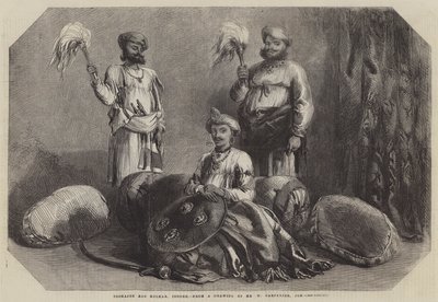 Tookajee Rao Holkar、インドール 作： William Carpenter