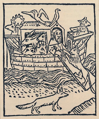ノアの箱舟、1483年、1947年 作： William Caxton