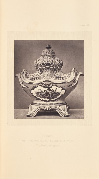 [花瓶とカバー］ 作： William Chaffers