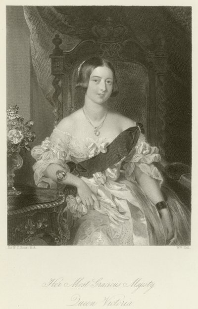 彼女の最も優雅な女王ビクトリア 作： William Charles Ross