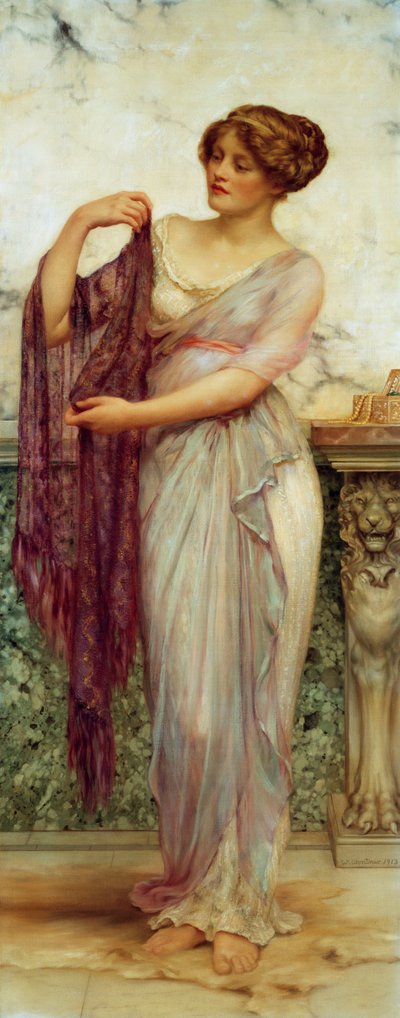 The Purple Scarf 作： William Clark Wontner